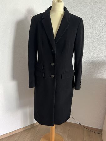 Cinque Wollmantel schwarz Grösse 38 sehr guter Zustand