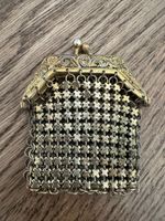 Vintage Geldbörse/Portemonnaie aus Metallgeflecht. Top!
