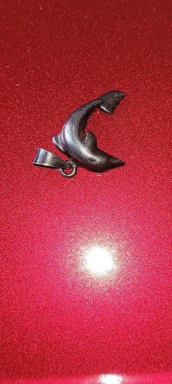 Ciondoli: Pendentif dauphin argent vintage – Usato da Vésenaz venduto da emose