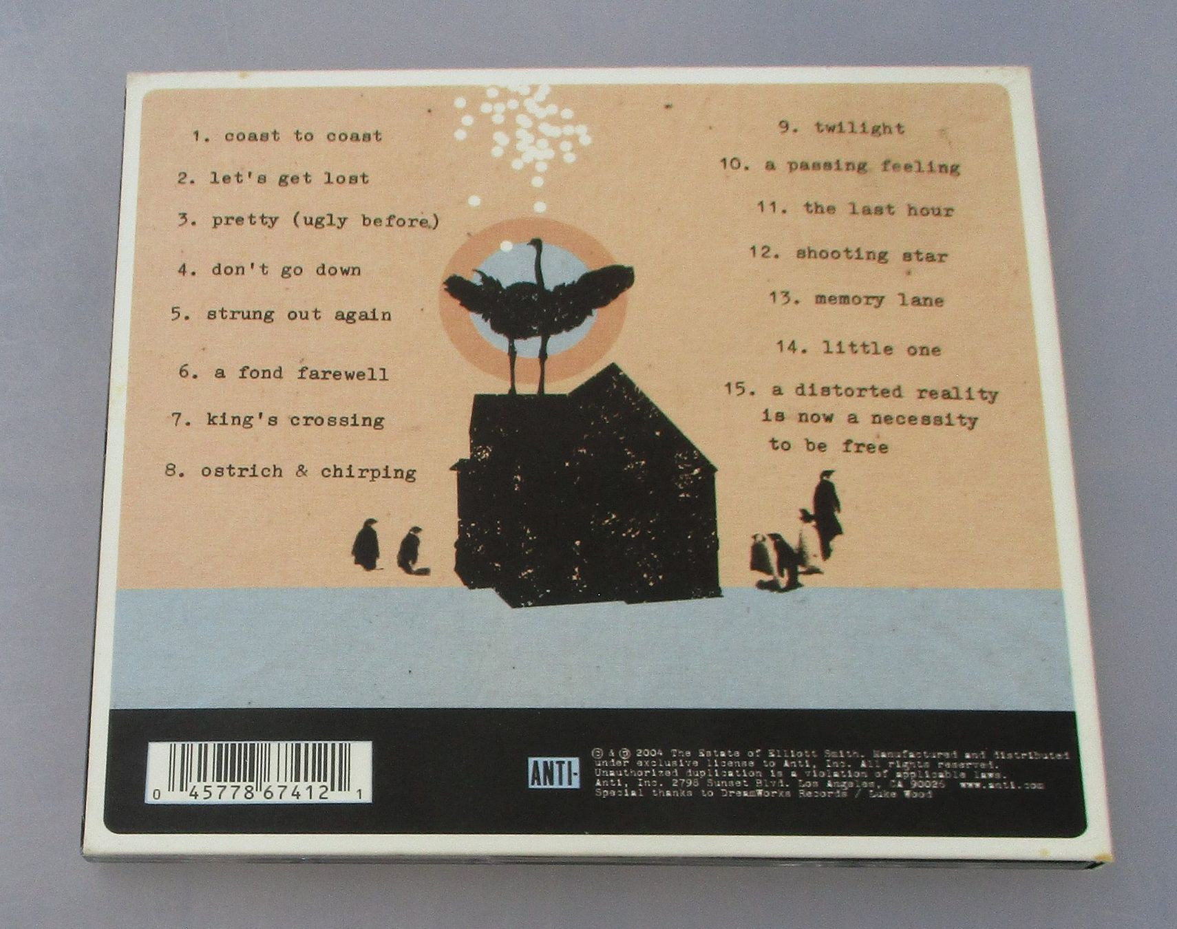 CD: ELLIOTT SMITH - From A Basement On The Hill – Usato da Wattwil venduto da Muriel11 1
