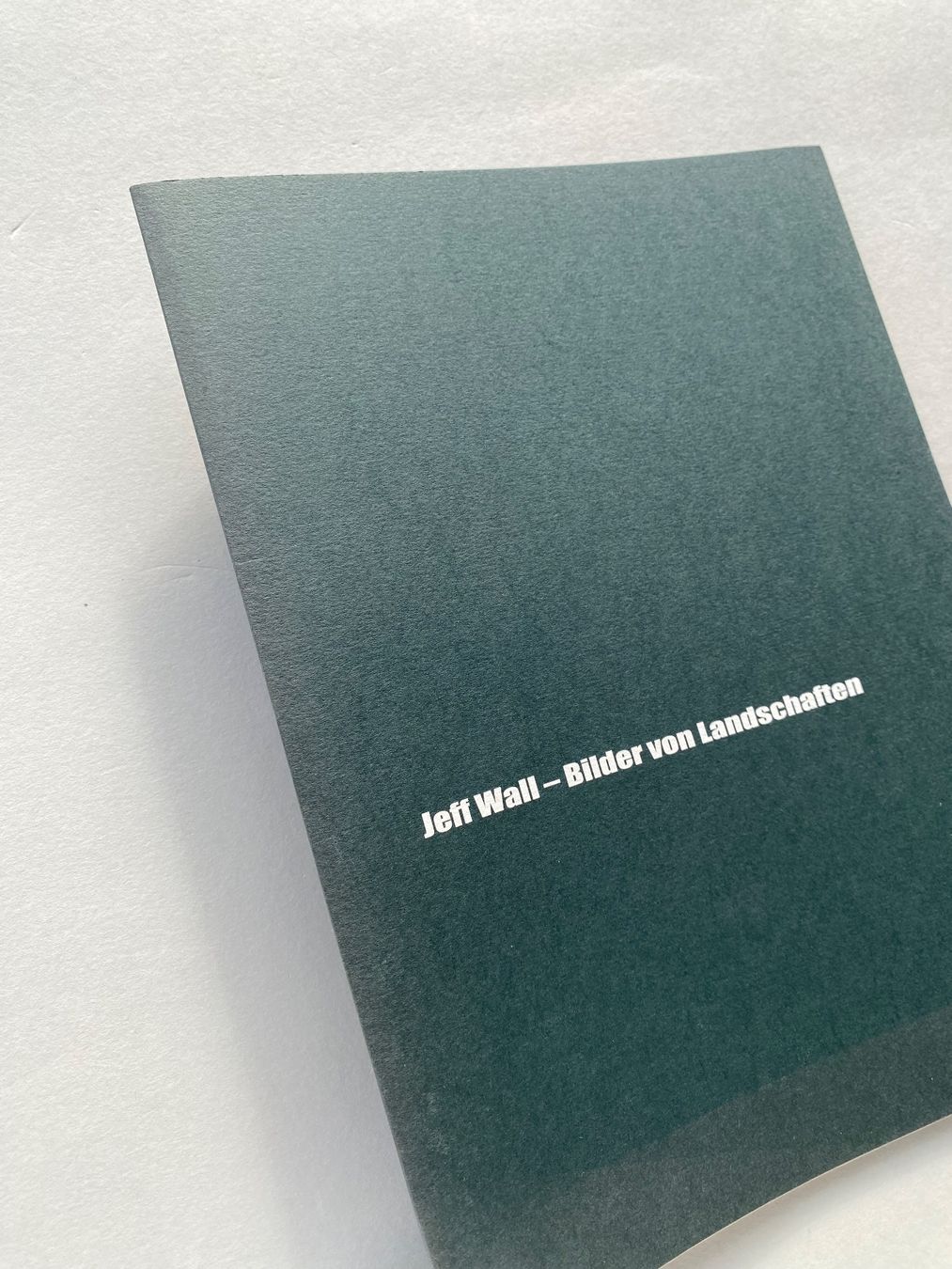 Libri: Jeff Wall - Bilder von Landschaften Buch – Usato da Zürich venduto da lesgarcons 5