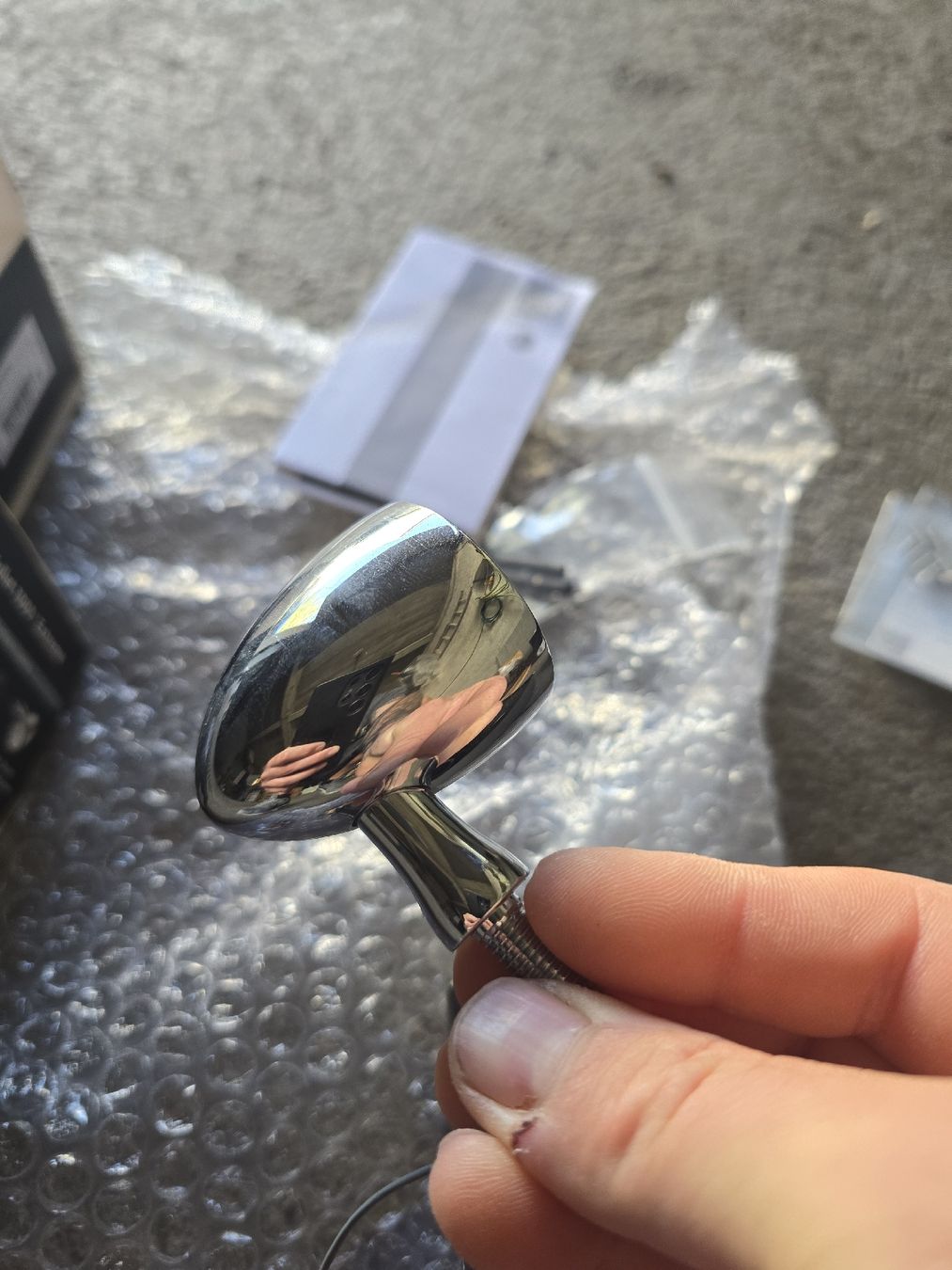 Alle Motorradersatzteile: Kellermann Blinker Bullet 1000 chrom mit Halterung neu – Neu und originalverpackt aus Zürich von Nitro81 1