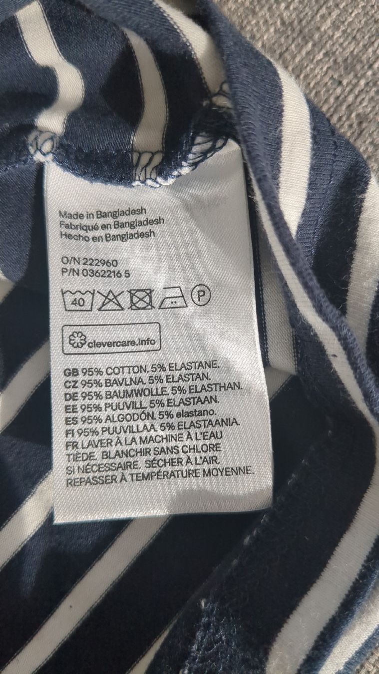 H&M Kleider: H&M Kleid, gestreift, Grösse XS – Gebraucht aus Zürich von versolalto 2