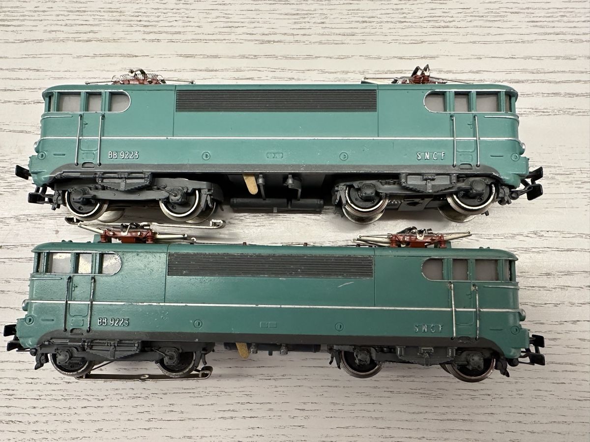 Märklin Modellini di ferrovie: Märklin 2x 3038 SNCF BB 9200 Doppeltraktion – Usato da Lupsingen venduto da New-Haven 3