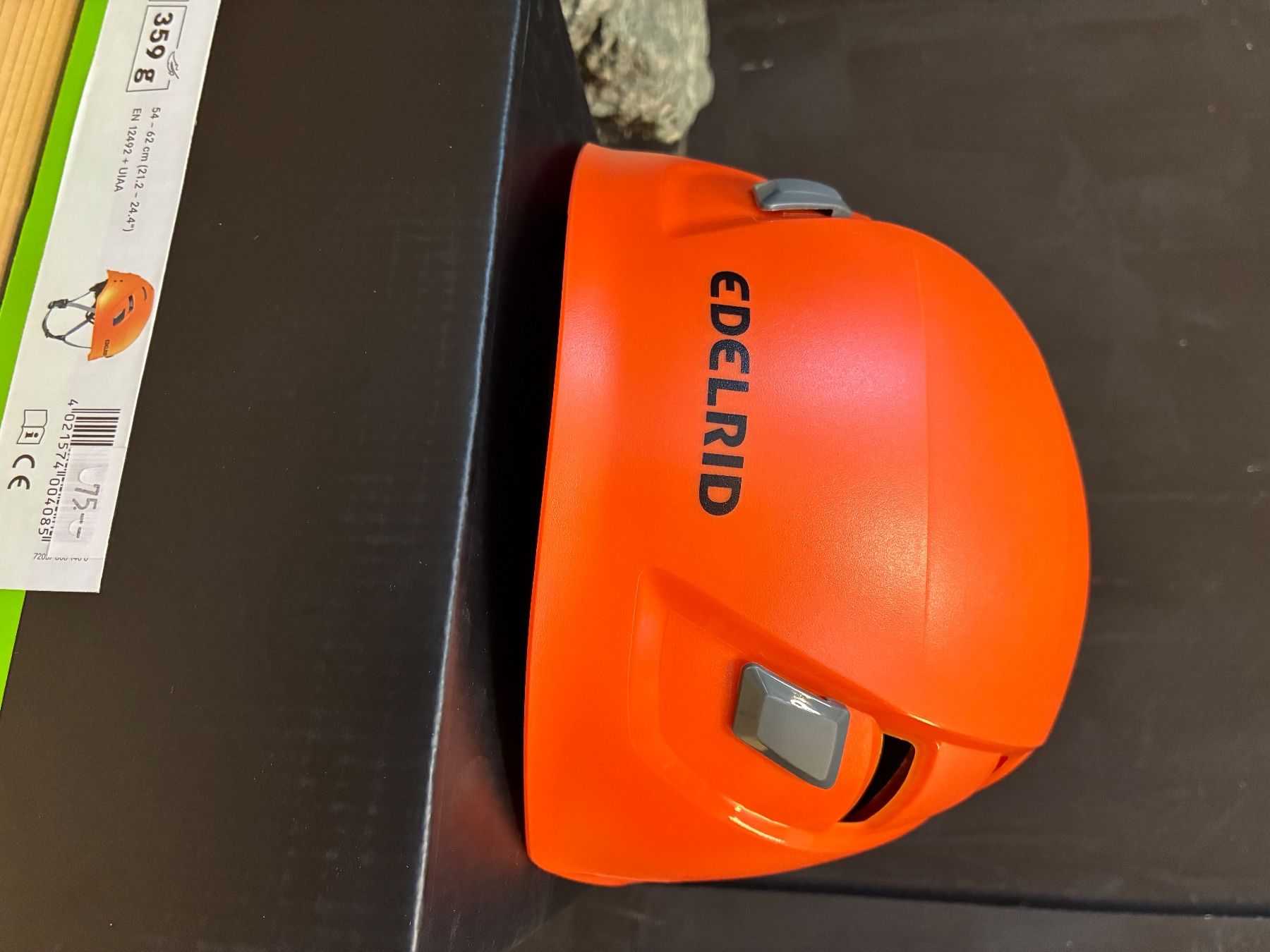 Caschi: Edelrid Kletterhelm orange – Nuovo (secondo la descrizione) da Küttigen venduto da thoren77 4