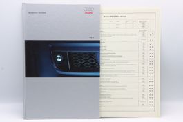 Audi RS6 C5 2000 Hardcover Prospekt + Preisliste