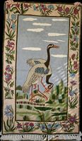 Arazzo artigianale in lana realizzato in Kashmir