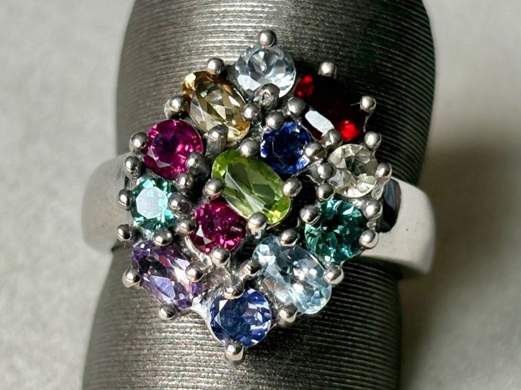 Anelli: Ring Multi-Edelstein,  Gr. 57, NEU – Nuovo (secondo la descrizione) da Brugg AG venduto da lau_9rvy 4