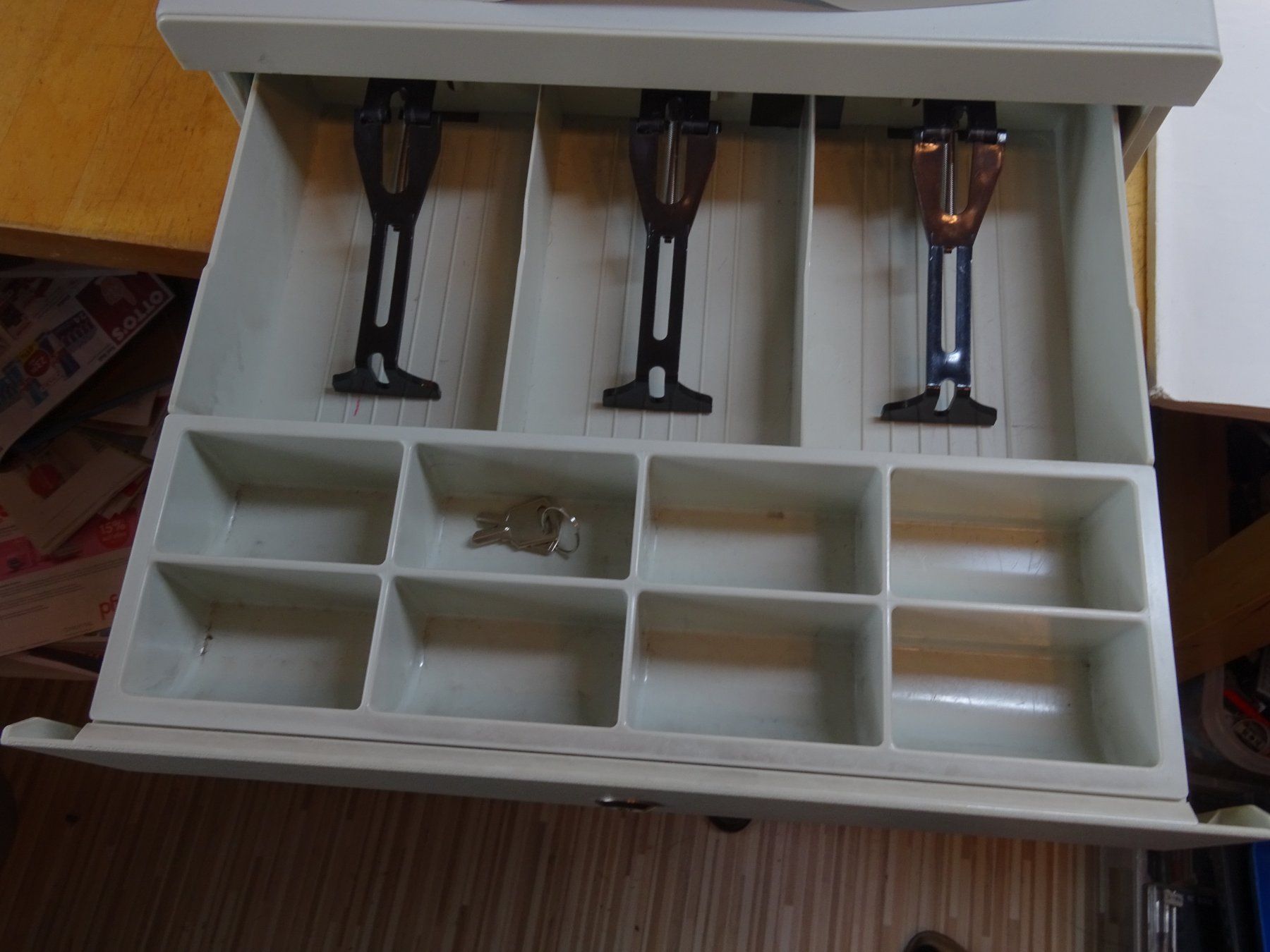 Olivetti Registratore di cassa: Olivetti ECR7100 Registrierkasse – Usato da Wohlen AG venduto da Bricktoys 3