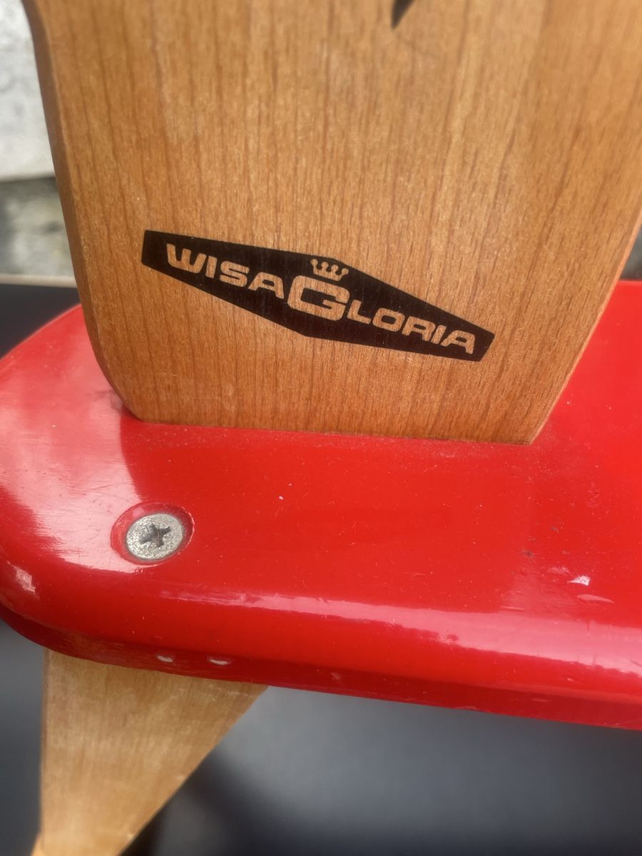 Wisa Gloria Giocattoli: Cheval à Bascule Vintage Wisa Gloria – Usato da Vallamand venduto da Bricbracbroc82 6