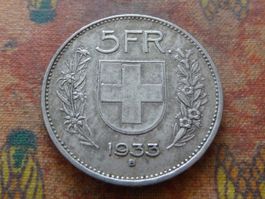 5 Fr. 1933