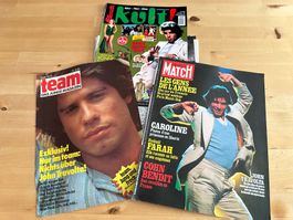 JOHN TRAVOLTA tolle rare Berichte + Poster 70's Dsco Kult