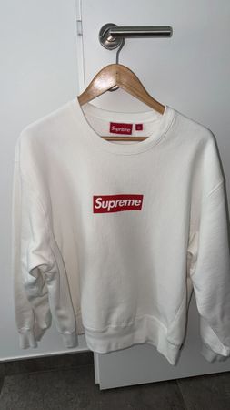 Supreme box logo white 
