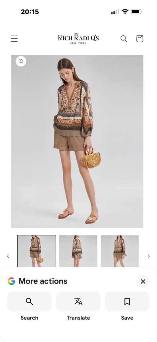 Camicette: 100% Ramie print lace shirt – Nuovo e nell'imballaggio originale da Mont-sur-Lausanne venduto da Gracie-He 4