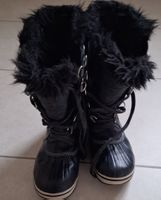 Sorel Winterstiefel, Gr. 34, Schwarz