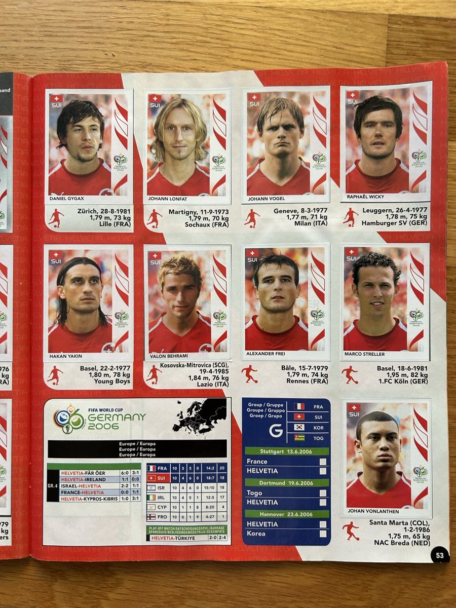 Panini Albums: Panini Germany 2006 – D'occasion à Urtenen-Schönbühl par chriswaddle 2