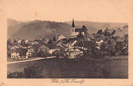 Gruss aus WILA 1917, schöne antike Postkarte