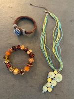 Hochwertiges Modeschmuck Set aus Kette und zwei Armbänder