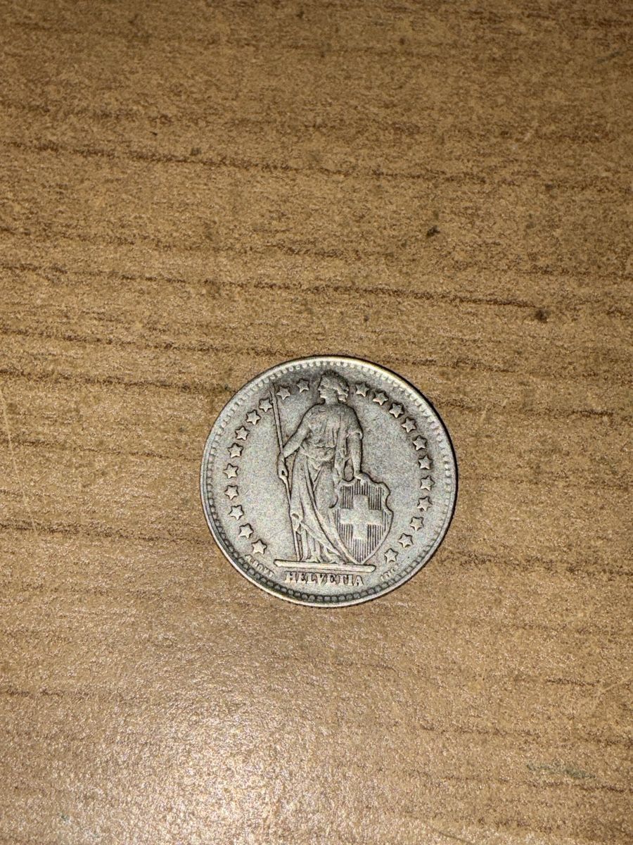 Tutti le monete: 1 Schweizer Franken aus Silber JG 1945 – Usato da Locarno venduto da dieter.s77 1