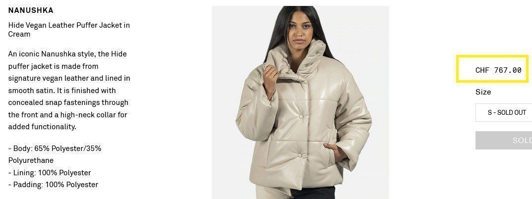 Nanushka Giacche: Jacke / Veste Nanushka .S – Usato da Collonges venduto da Auganien 1
