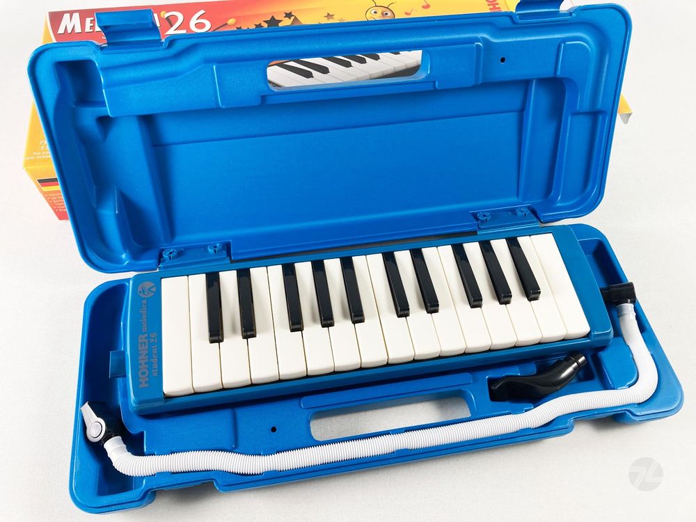 Mélodica HOHNER STUDENT 26 Notes - Rouge - Instrument Pour Débutants Et Enfants - Étui Inclus