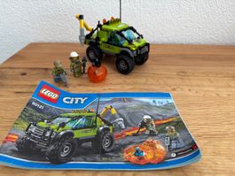 Lego City 60121 Vulkan Forschungstruck | gebraucht