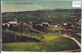 Gruss aus Eschenbach SG - Litho