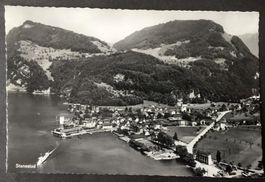 STANSSTAD Flugaufnahme um 1960