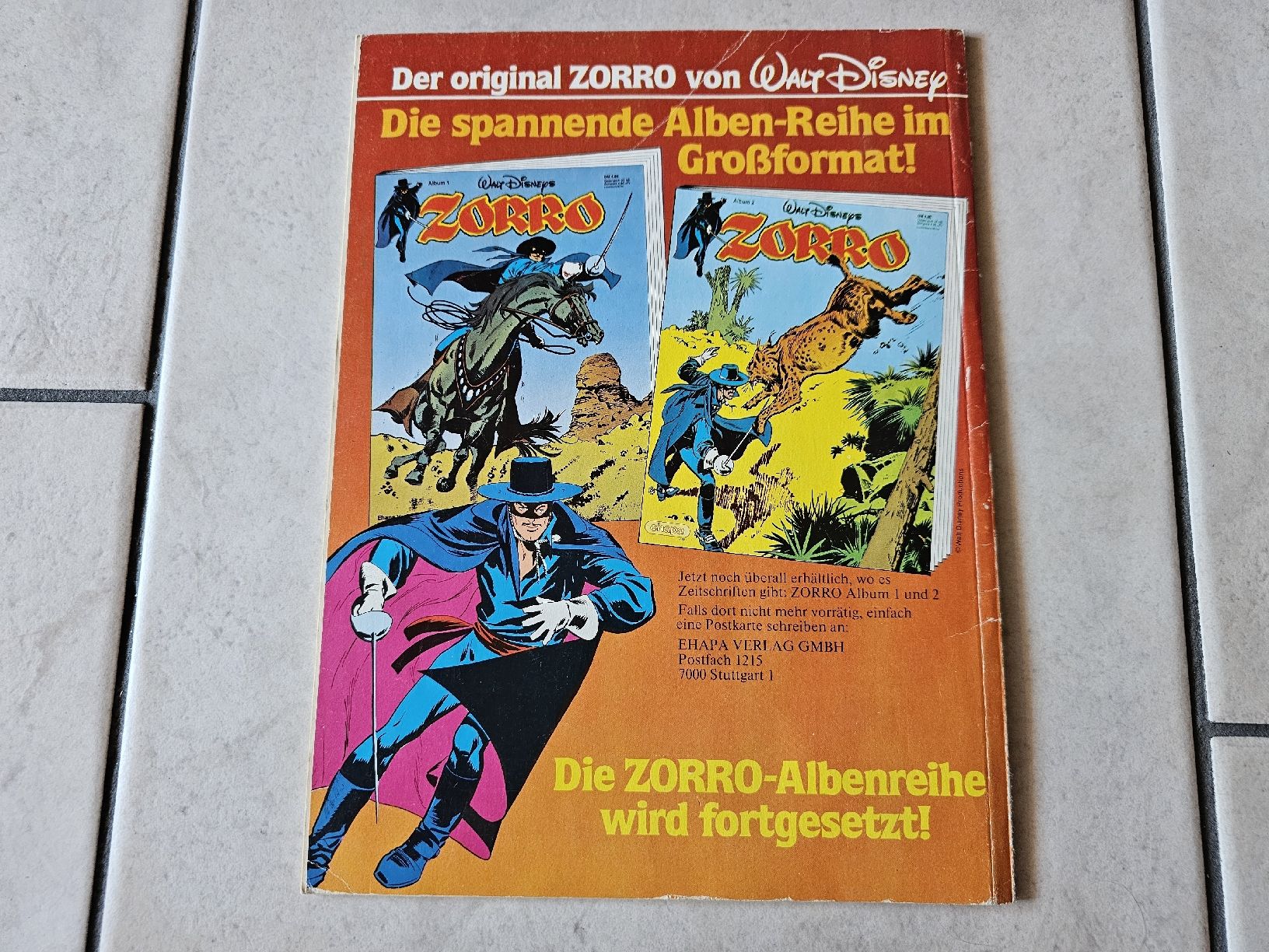 Fumetti: Zorro  /  Album 3 – Usato da Schneisingen venduto da backstore24 1