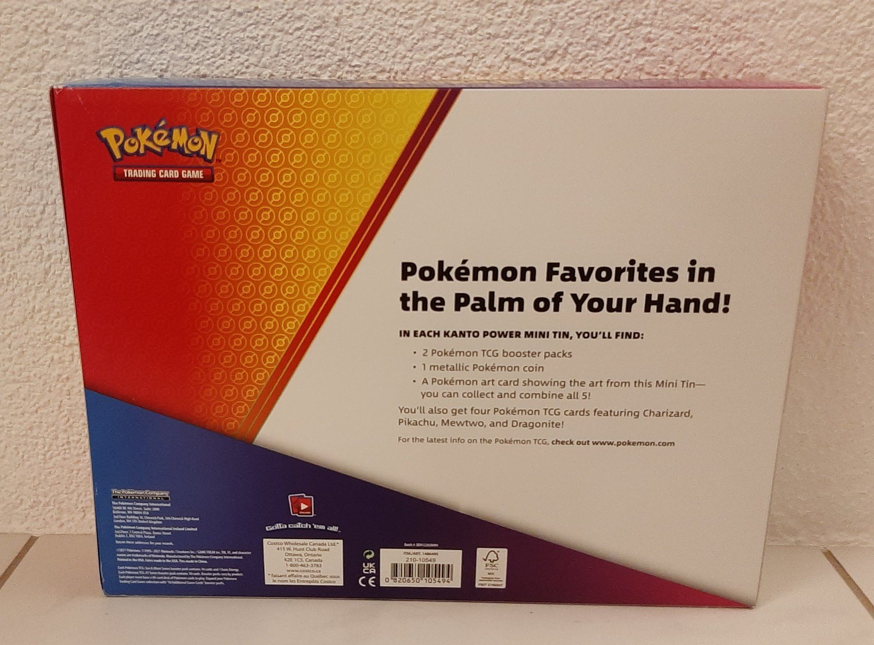 Pokémon Carte collezionabili: Pokemon Kanto Power mini Tin Set - Englisch – Nuovo e nell'imballaggio originale da Regensdorf venduto da 8Collect 4