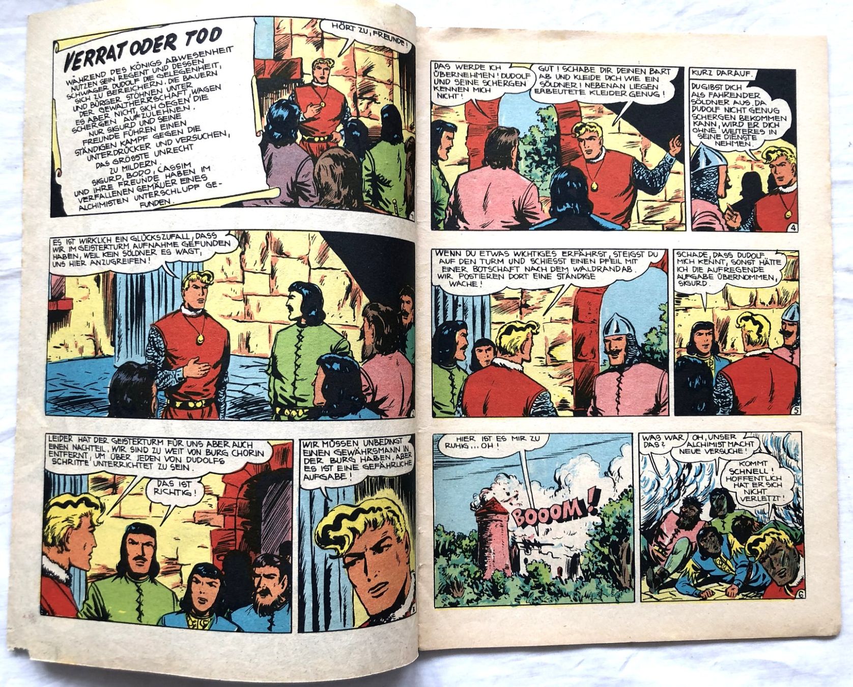 Fumetti: SIGURD - DER RITTERLICHE HELD - Band 89 – Usato da Schaffhausen venduto da durruti 2