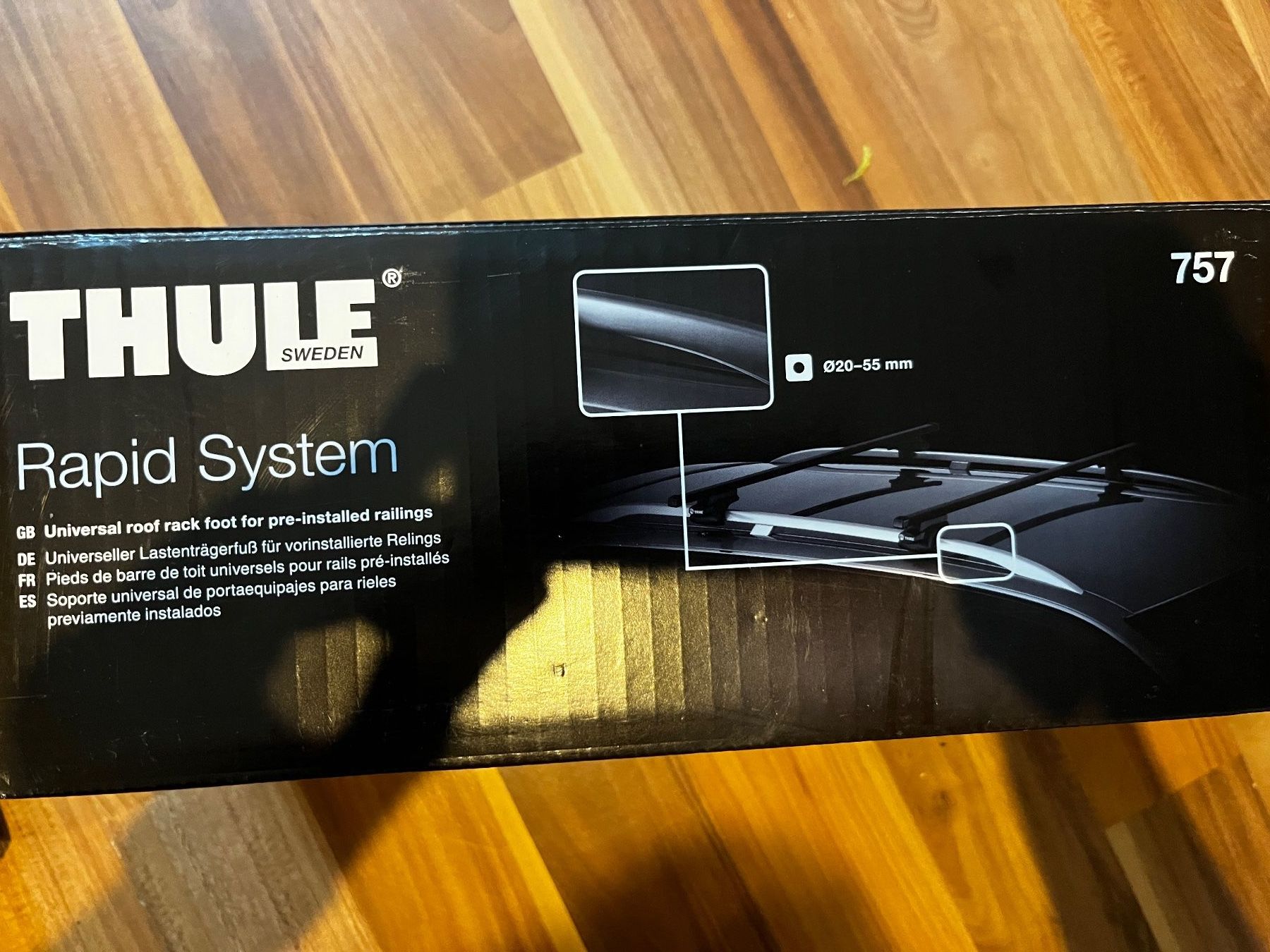 Thule Barres de toit: Thule Rapid System 757 – D'occasion à Pfaffhausen par tammisaari 2