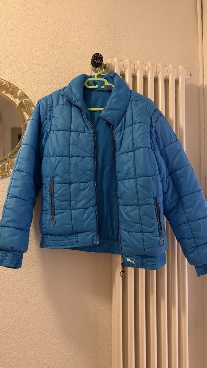 Puma Jacken: Puma puffer jacket blue size Medium good condition – Gebraucht aus Wangs von Puchsohn