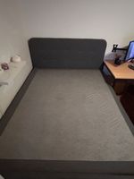 Boxspringbett 160 × 200 cm - Grau