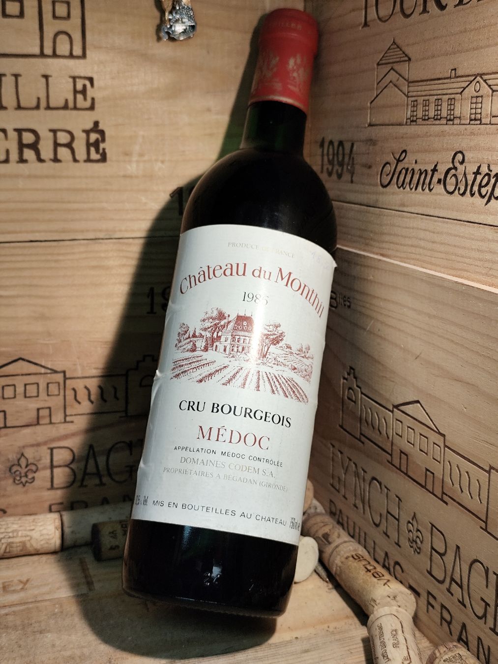 Vins: 1986 Médoc, Château du Monthil – Neuf avec emballage d'origine à Büsserach par Vintage-vins 3