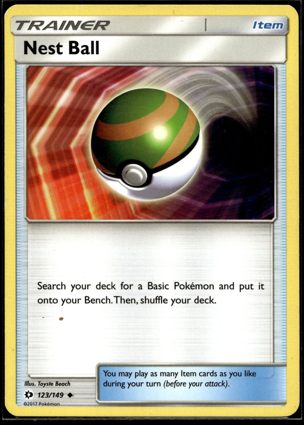 Pokémon Sammelbilder & Trading cards: Nest Ball (SUM EN 123/149) – Neu (gemäss Beschreibung) aus Affoltern am Albis von Chiesa_5