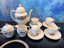 Briar Conway Wedgwood Geschirr Teekanne Kaffeetassen Vintage