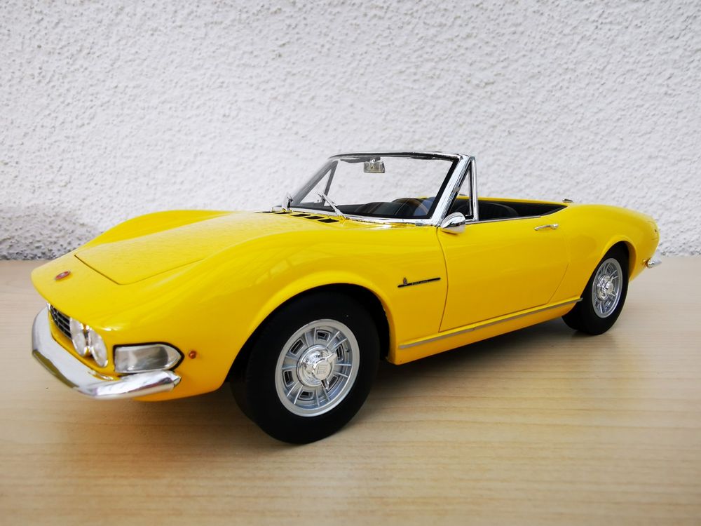 LAUDO RACING LM172D FIAT 124 SPORT SPIDER AS (1438 CC.) 1968 GREEN 1:18