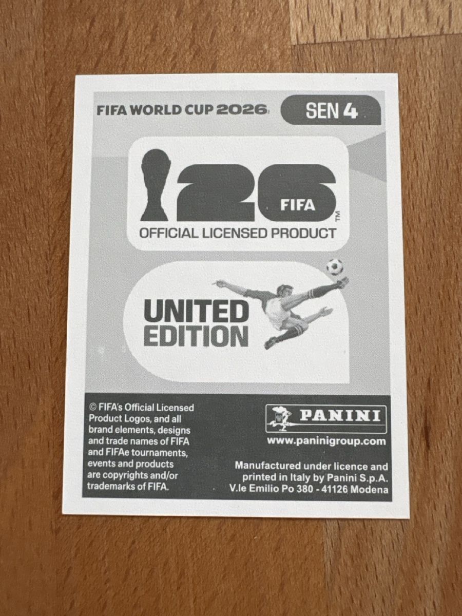 Panini Cartes à collectionner: Panini Sticker SEN 4 – Neuf (Voir description) à Hirschthal par Heimo8 1