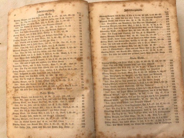 Bücher: Antikes Buch Evangelischer Hausschatz 1853 – Gebraucht aus Ebmatingen von desalli 2