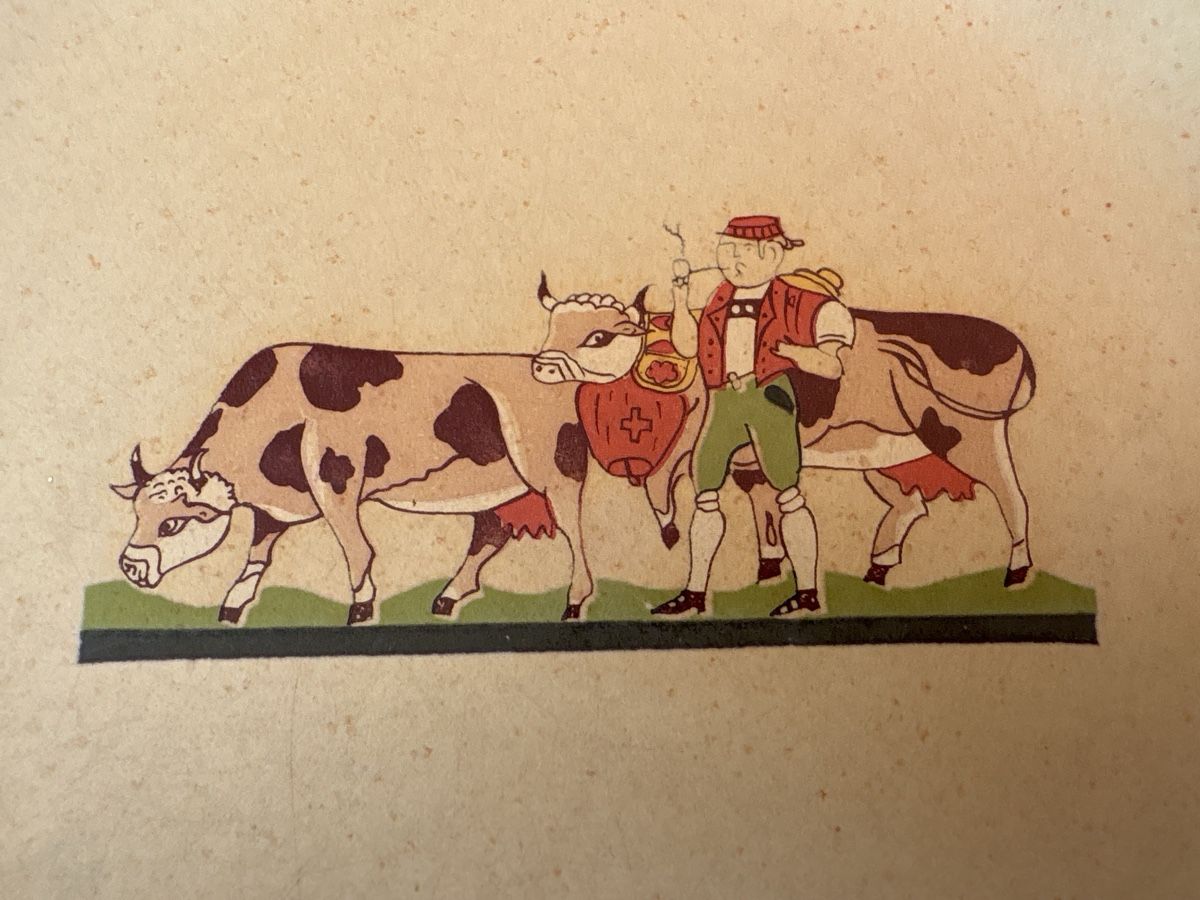 Piatti: Teller mit Appenzeller Motiv – Usato da Rümlang venduto da euqinom16 1