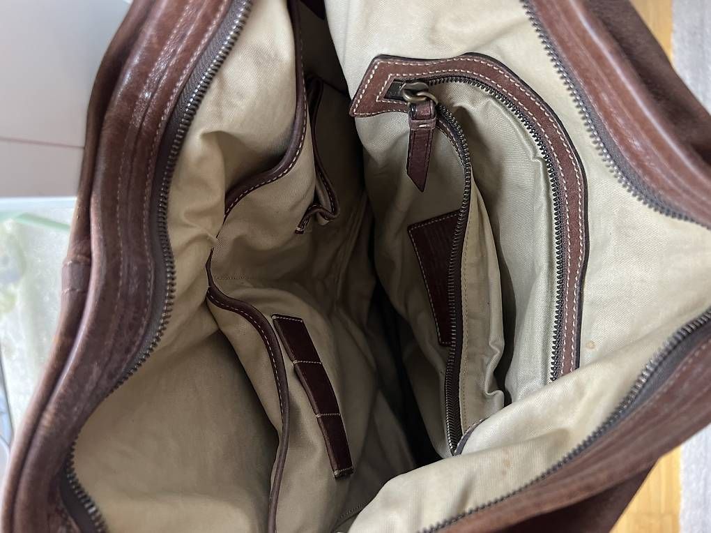 Borse da donna: Coach Schultertasche, dunkelbraun – Usato da Zürich venduto da Zebra_20 3