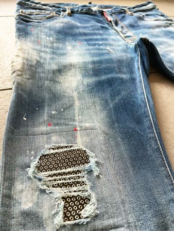 Dsquared2 Haltered jeans uomo 54