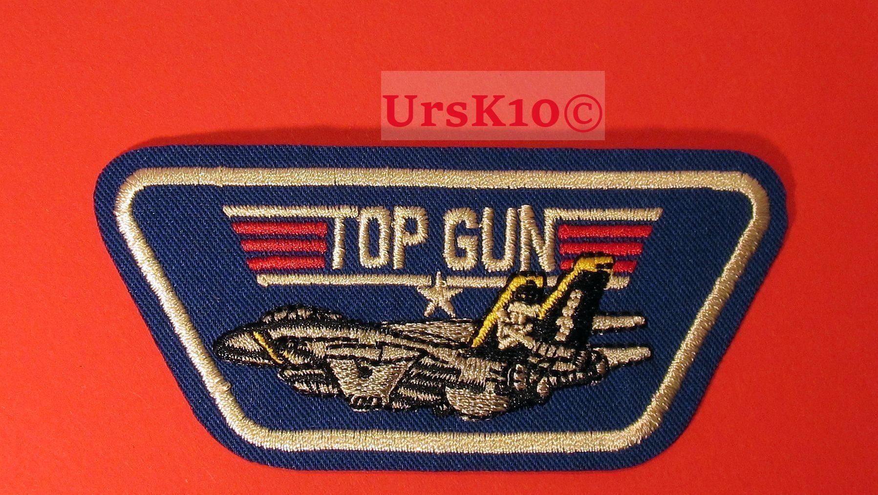 Placchette & Badge: NEUER  TOP GUN Fliegerschule Badge Patch – Nuovo e nell'imballaggio originale da St. Margarethen TG venduto da ursk10