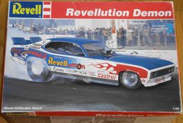REVELL ED McCULLOCH REVELLUTION DODGE DEMON FUNNY CAR 1:25