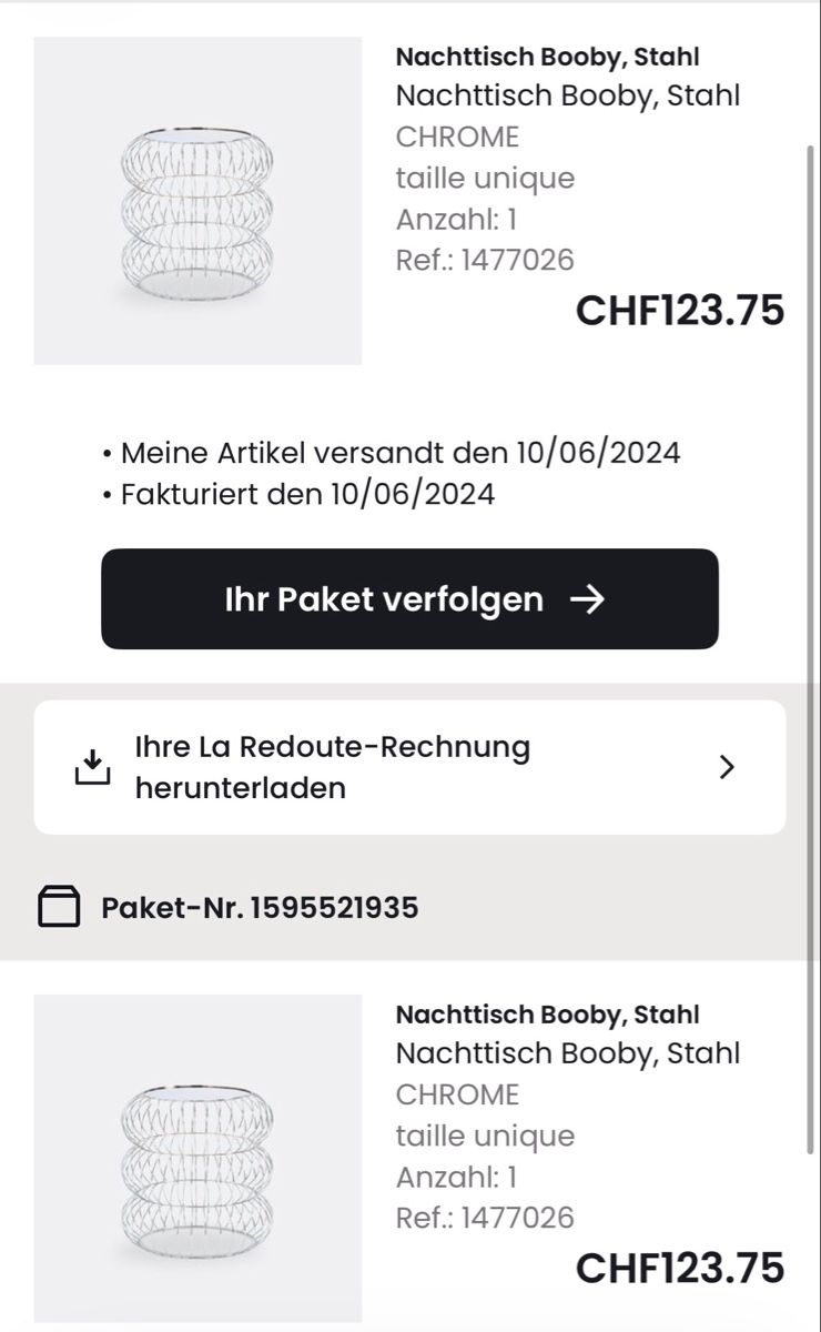 Comodini: Nachttisch Booby Stahl CHROME Anzahl 1 – Nuovo (secondo la descrizione) da Gams venduto da kra_hj2k