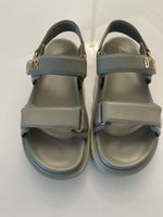 Dior Sandalen Khaki Leder Gr. 39 Sommer 2023, TOP Zustand!