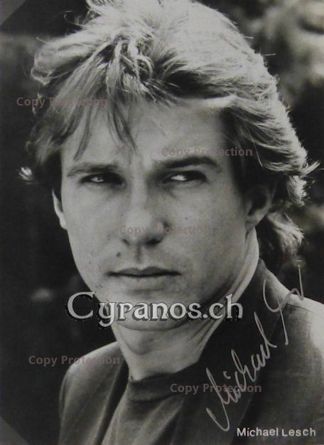 Autographes: Michael Lesch (1956) Schauspieler - Autogramm – D'occasion à Dietikon par cyranos.ch