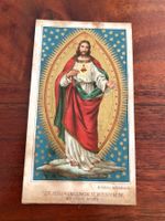 Antike Jesus Andachtsbild Karte 1896 Schweiz religiös