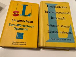 Langentscheidt Wörterbücher DE-ESP & DE-ITA